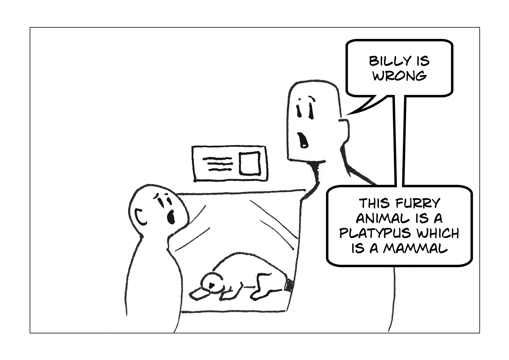 trouble